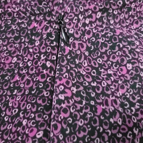 Emma James Womens Skirt Multicolor Size 6 100% Polyester Lined Zipper Flare - Picture 8 of 12